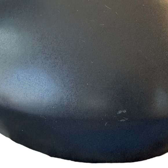 Ikea Bigarro Vase Dark Gray Matte Stoneware Modern Minimalist MCM Design - Picture 11 of 11